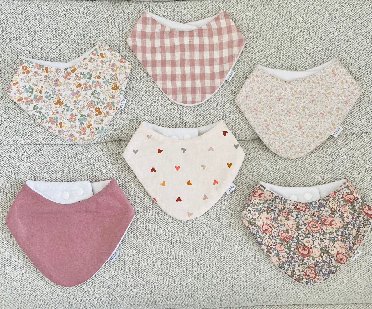 Dribble Bib - Cottage Cutie