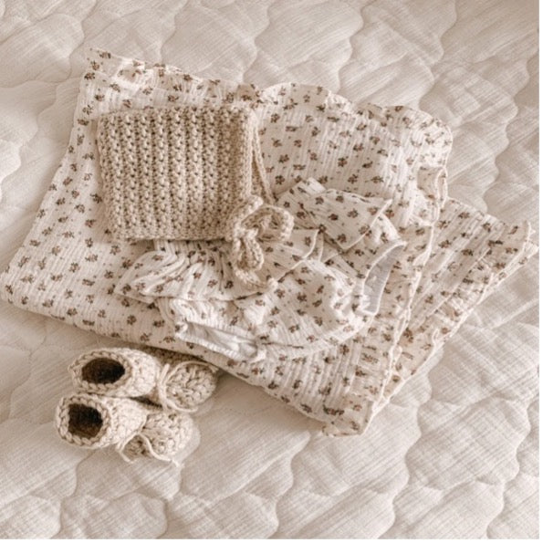 Rosie Floral Swaddle