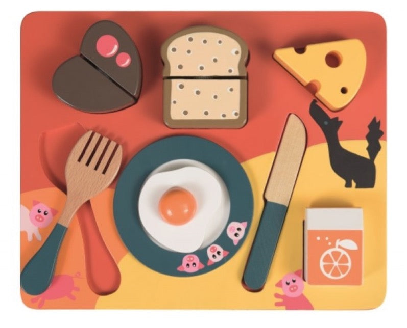 Wooden Dinner Puzzle