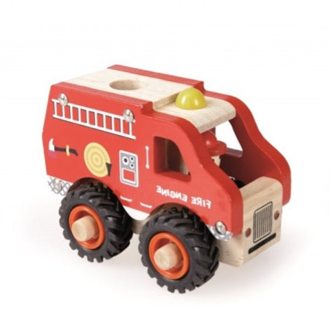 Wooden Fire Truck